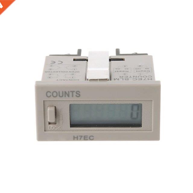 6 Dgt Dgtal Electronc Counter Count Hour Meter Wthout