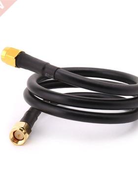 SMA Male To SMA Male RG58 Pigtail Cable 50cm Low-loss Antenn