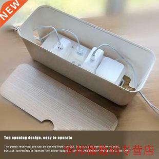 Charger Organizer Tidy Cable Storage Box Wire Management Des