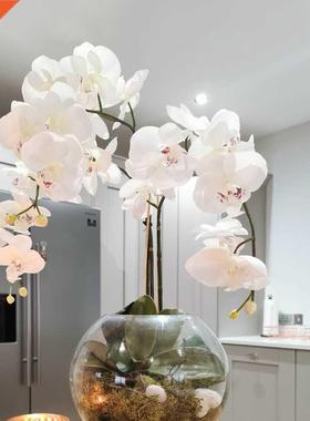 Silk Orchid Artificial Flowers Bouquet Phalaenopsis Wedding