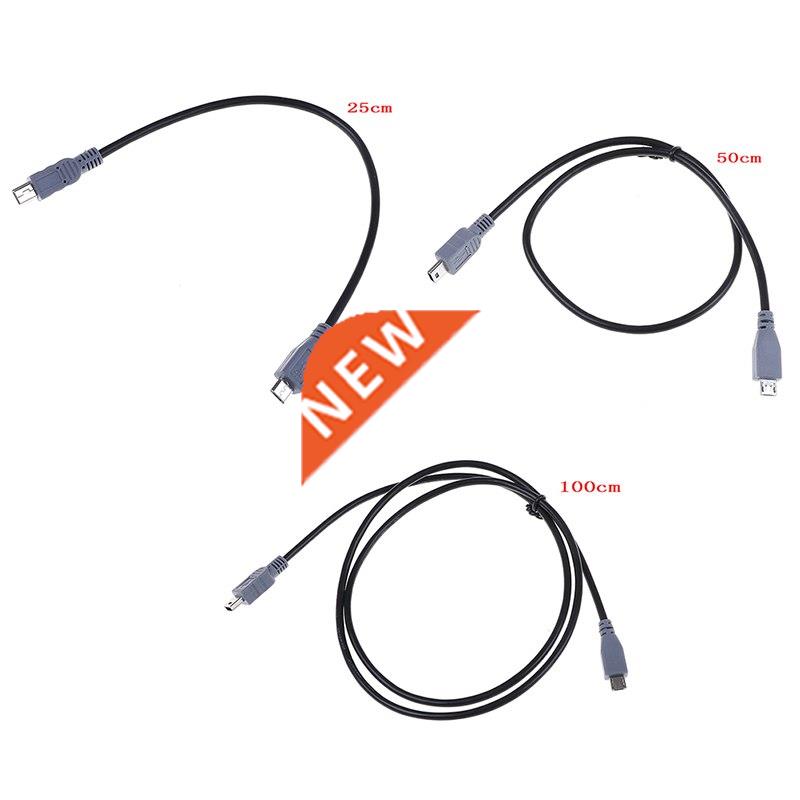 1pcs MINI USB Type C 3.1 Male To micro USB 5 Pin B Male Plu