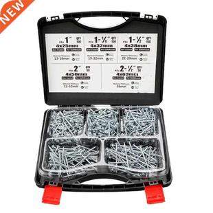 Pocket Hole Square Self Driver SQ2 Tapping Kit 552pcs Screws