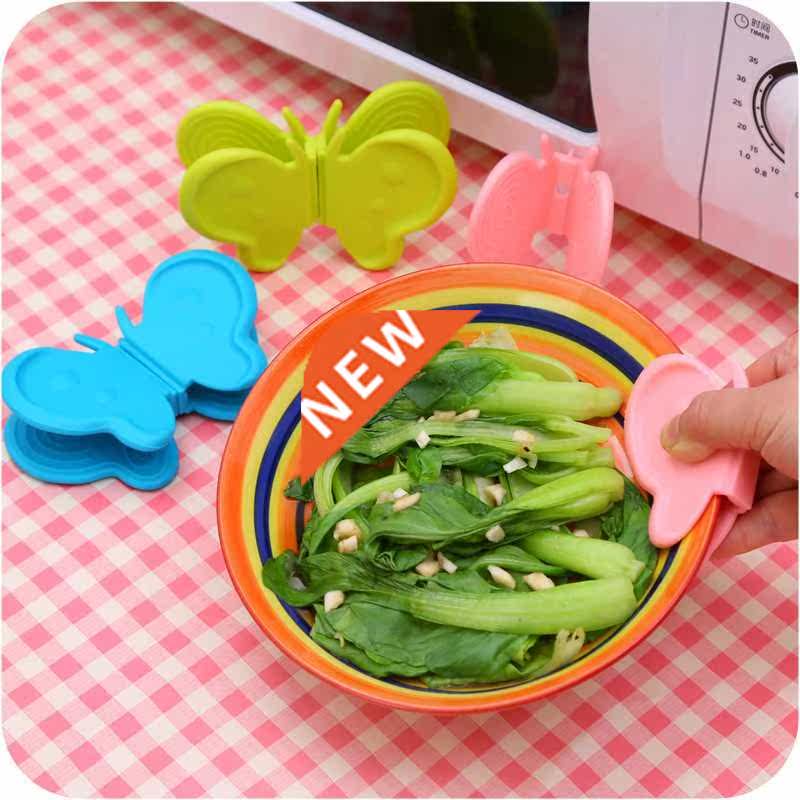 1Pc Silicone Heat Resistant Gloves s Insulation Non Anti-sl