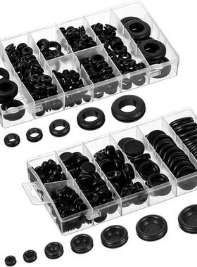 350 Pieces Rubber Grommet Assortment Kit Firewall Hole Plug
