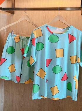 Set Pijama Sin Chan Women's Pajama Shorts Sets Home Service
