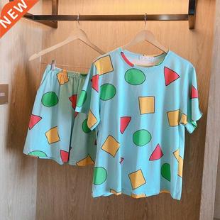 Set Pijama Sin Chan Women's Pajama Shorts Sets Home Service