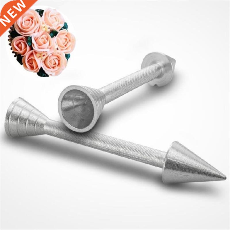 Aluminium Alloy icks Cone Holder Cake Piping Rod Icing Cre