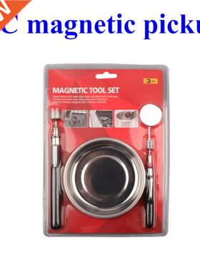 3Pcs/Set Magnetic Metal Parts Tray Bowl Storage Garage Dish