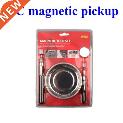 3Pcs/Set Magnetic Metal Parts Tray Bowl Storage Garage Dish