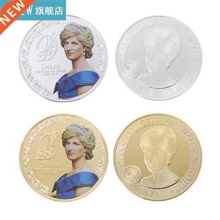 Crafts Princess Colle Vintage Commemorative Metal Coin Diana