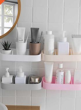 4 colors corner bathroom shelf storage organizer shower wal