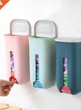 New home life wall hanging kitchen garbage bag storage rack