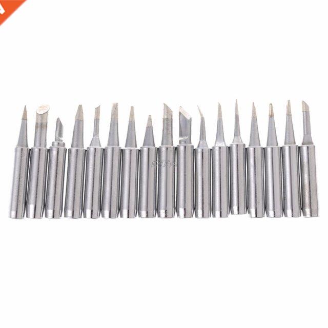 17 Pcs Lead-Free Soldering Iron Tip 900M-T 936 SAIKE ATTEN Y