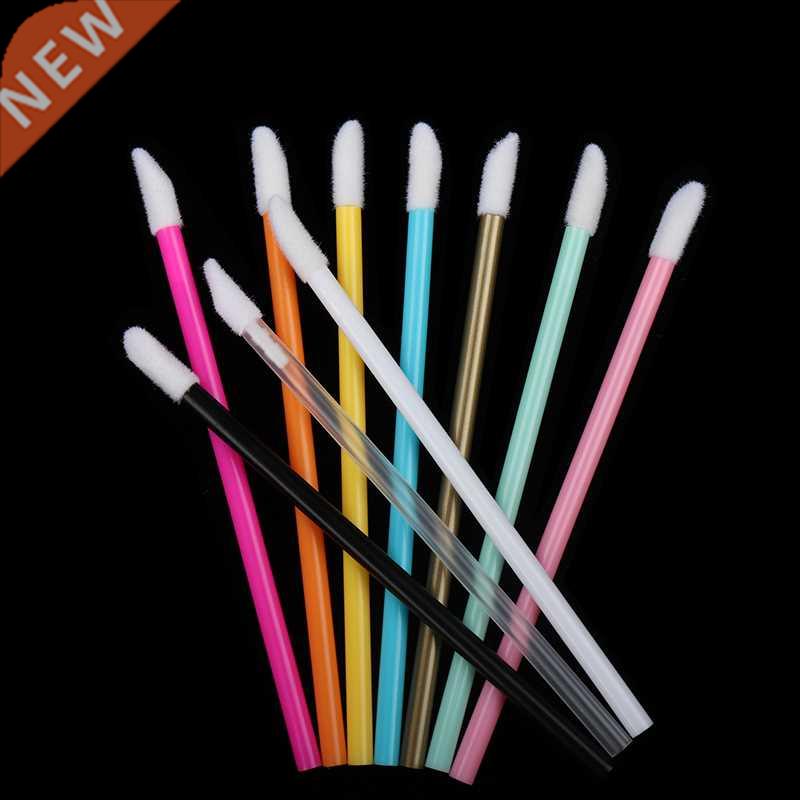 200 pcs Disposable hollow Lip Brush Lipstick Gloss Wands App