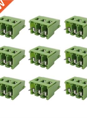 10Pcs KF129 3 Pin Pitch 5.08mm Straight Pin PCB Screw Termin