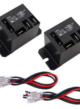 2PCS Power Relay Coil, 0A SPDT(1NC) 120 VAC With 10 Qui