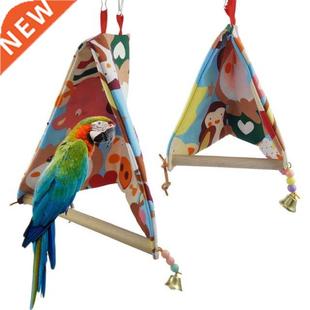 Parrot Stan House Grey African Macaw for Perch Bed Bird Warm