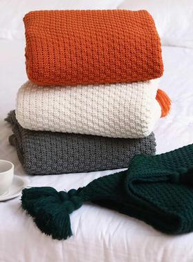 Textile City Spring Shawl Blanket Imitation Cashmere Dark Gr