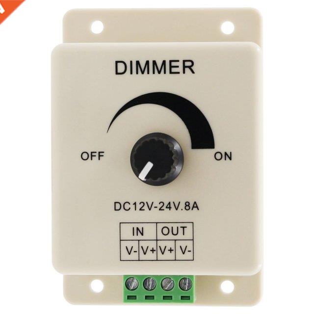 LED Dimmer Switch 12-24V 8A Adjustable Brightness Lamp Strip
