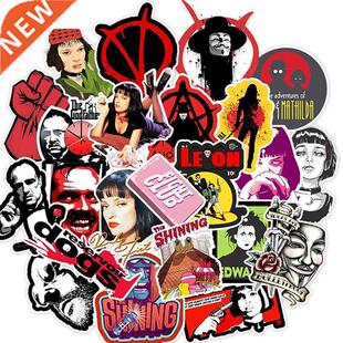 Cool Movies Waterproof Skate Stickers 50pcs Bill Kill