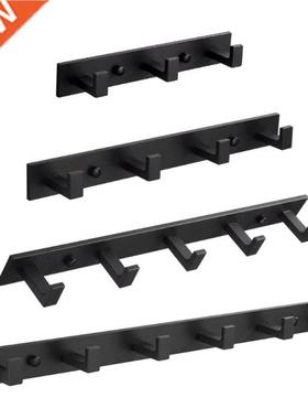 Aluminum Wall Mounted Robe Rack Clothes Hanger Towel Holder