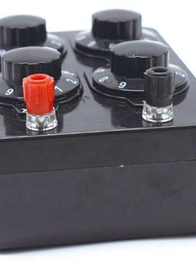 0-9999 Ohm Precision Variable Decade Resistor Resistance Box
