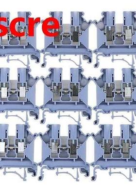50pcs/ box UK-3N CE certification UK3N DIN rail Terminal blo