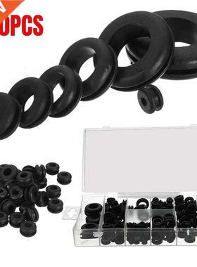 100pcs Rubber Gasket Double-sided Water Pipe Wire and Cable