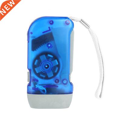 Hand Crank Traveling Torch Light Battery Free Camping Light