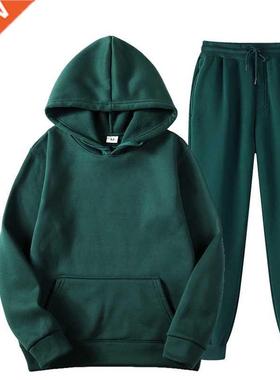 Women's Sportswear Solid Color Long Sleeve Hoodie Loose Casu