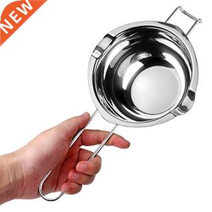 Melting Stainless Steel Long Scented Wax Pot Cand Handle