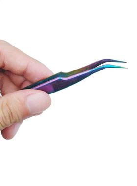 2021 Precision Industrial Tweezers Anti-static Curved Straig