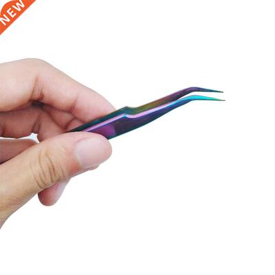 2021 Precision Industrial Tweezers Anti-static Curved Straig