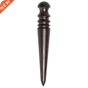Wooden Leather Burnisher Tool - Tapered Edge Slicker Feature