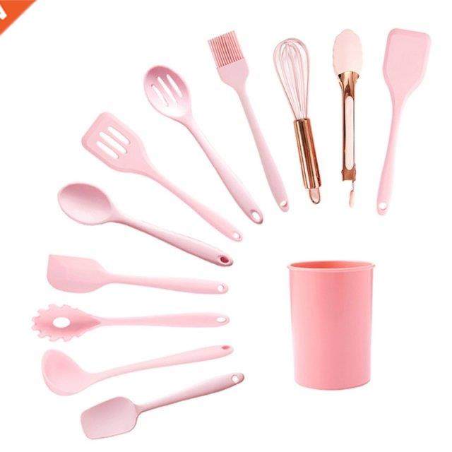 12 PcsKtchen Cookng Utensl Set Slcone Ktchen Tools Gad