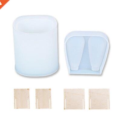 Rabbit Pen Holder Pen Container Resin Molds Storage Box Mold