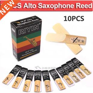 10Pcs/Box Alto Saxophone Reed Strength 2.5 Sax Accessories W