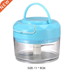 Pull String Garlic Chopper Crusher Press Manual Food Cutter