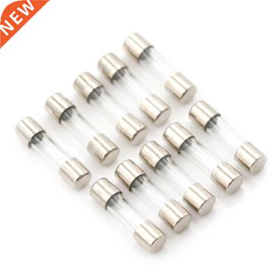 10Pcs Quick Blow Glass Tube Fuse Assorted Kits Fast-blow Gla