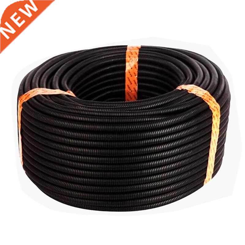 50 Ft 1/4inch Split Wire Loom Conduit Polyethylene Tubing Bl