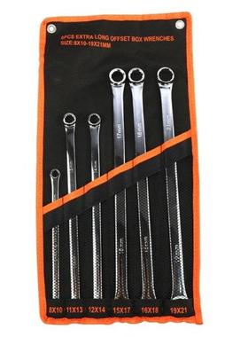 CR-V Spanner Set 6 Pcs Double Ring Box End Aviation Wrench S