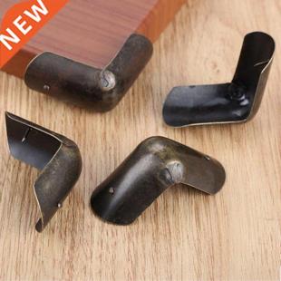 Angle Legs Brackets Antique Decor Corner Right Box 4Pcs Wood