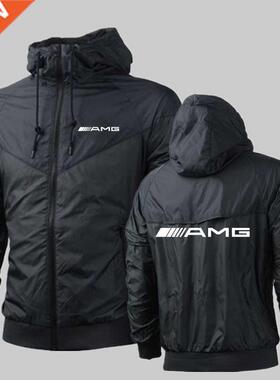 Spring Autumn Best-selling AMG Logo Prints Men Put Togethe H