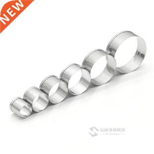 Cake Cookie Mould Cutter Round Circle Shape Stainless Steel