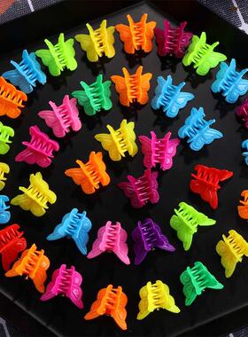 20 Pcs Butterfly Small Hair Clips Claw Baby Girls Cute Candy
