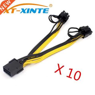 PCIE lot Mal 10pcs 8pin PCI Port Female Dual