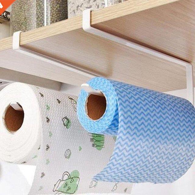 Paper Roll Holder Towel Rack Home orage Toilet Bathroom