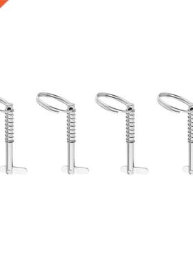 4 Pieces ainless eel Quick Release Pin Bimini Top Pin Bo