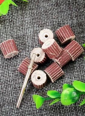 10Pcs Dremel Accessories 240-Grit Sanding Flap Disc Grindin