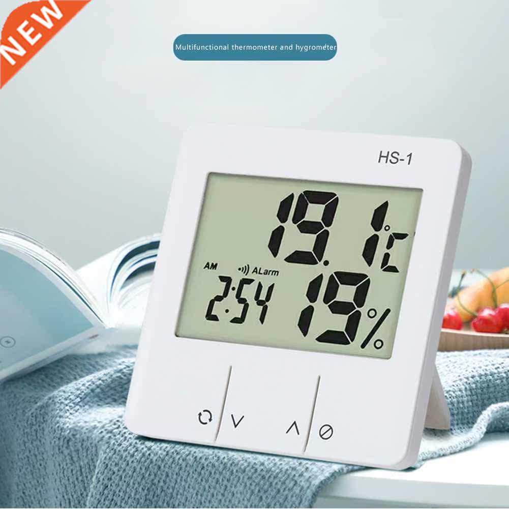 LCD Electronic Digital Temperature Humidity Meter Indoor Out